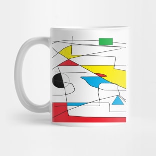 AM Deconstructing Cesar Manrique  - a conceptual homage Mug